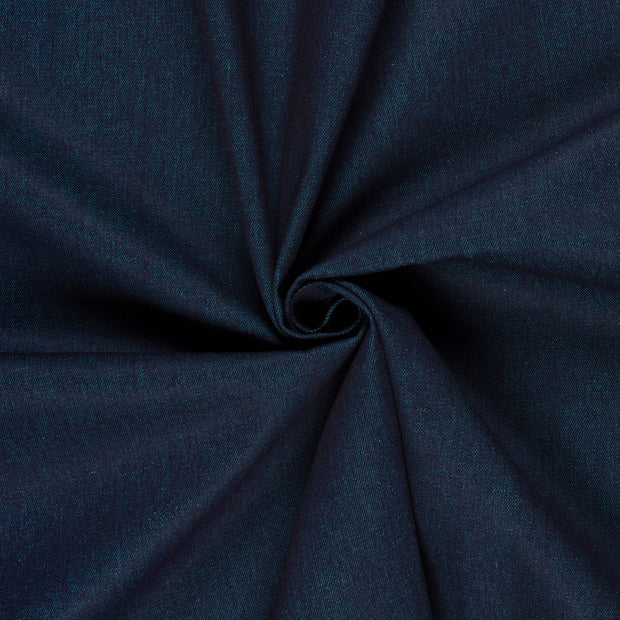 Denim fabric Petrol 