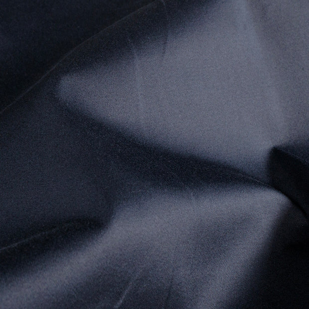 Cotton Satin fabric Unicolour Navy