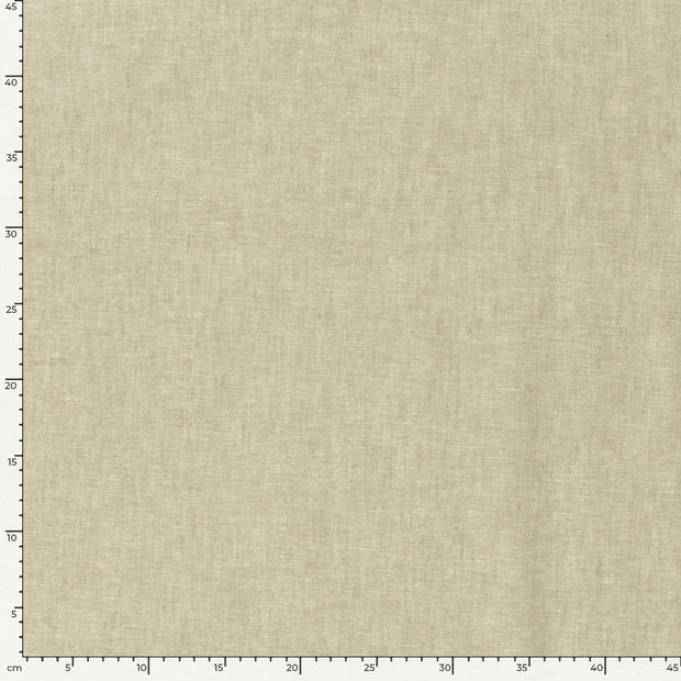 Chambré fabric Melange Olive Green