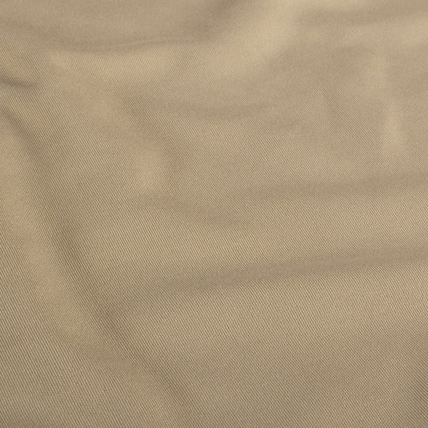 Heavy Knit fabrik Uni Beige
