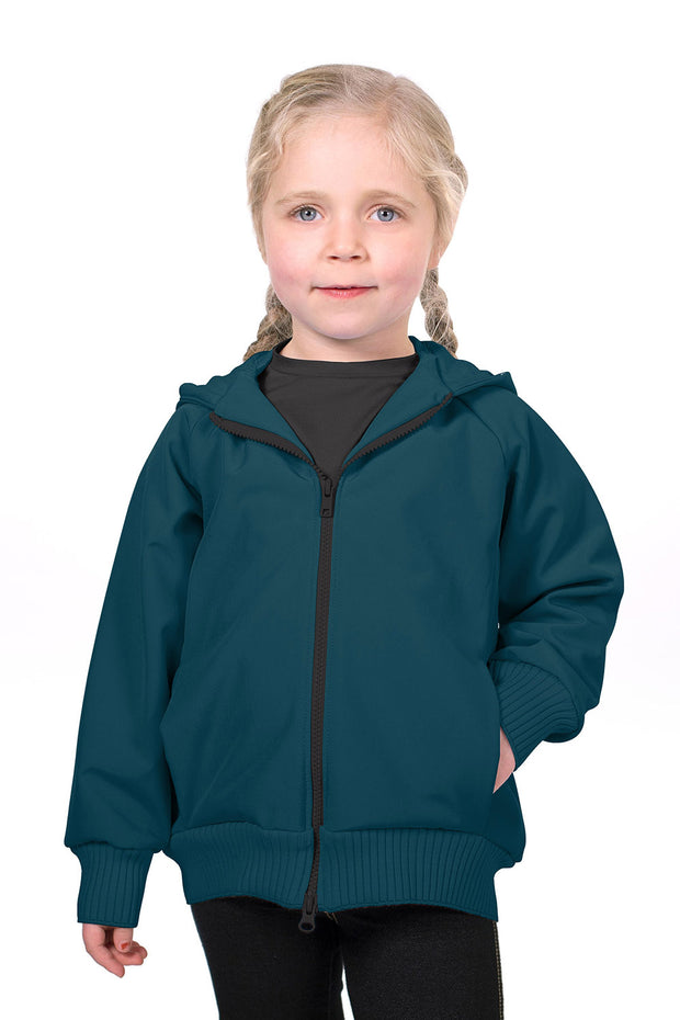 Softshell fabric Unicolour Petrol