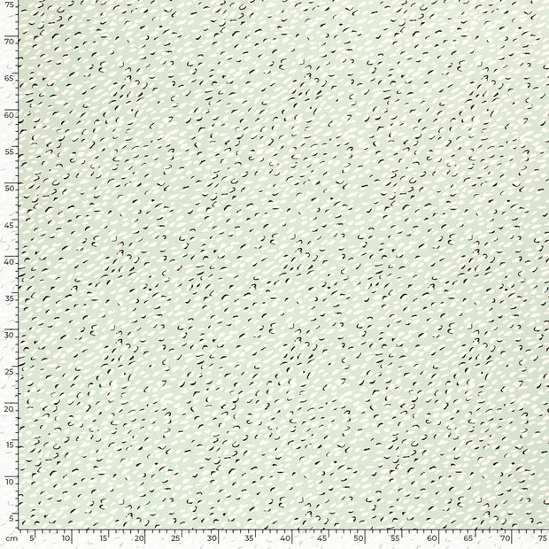 Bamboo Poplin fabric Mint