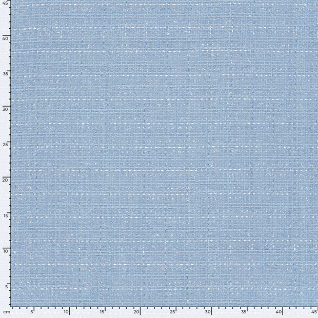 Jacquard tela Unicolor Azul claro