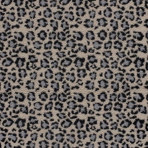 Fake Fur fabric Grey matte 