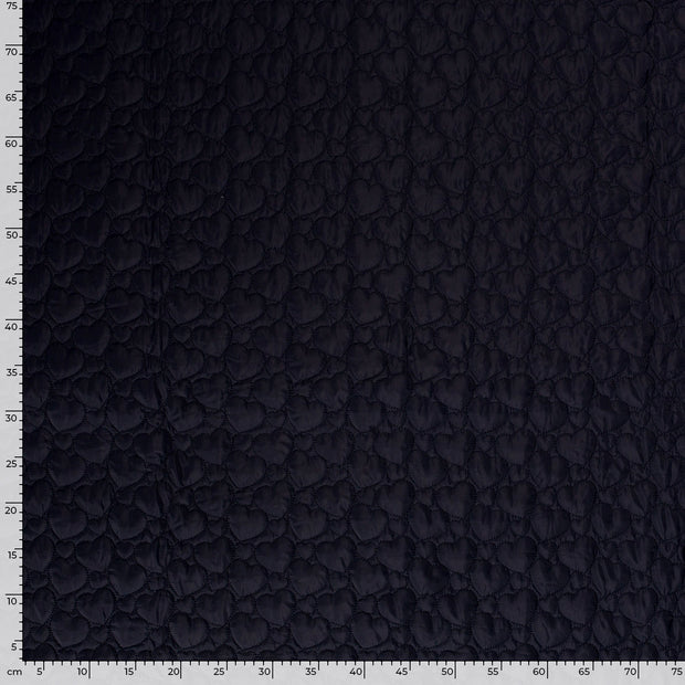 Stepped Lining fabric Hearts 