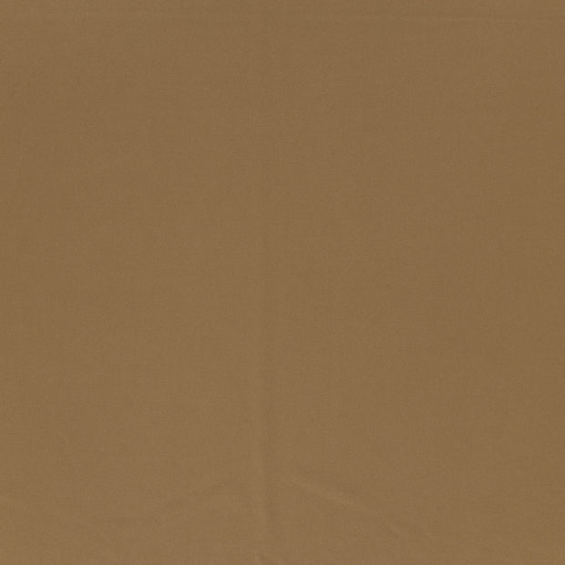 Crêpe tissu Camel mat 