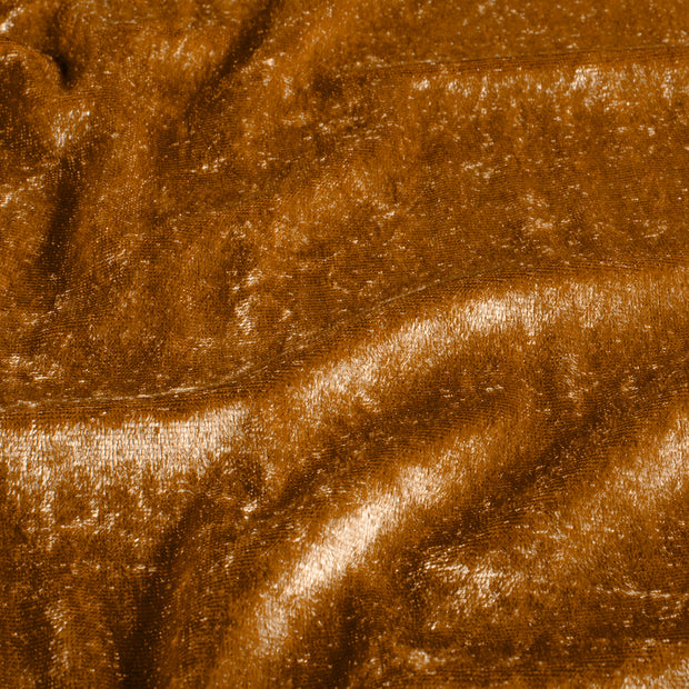 Velours fabric Unicolour Camel