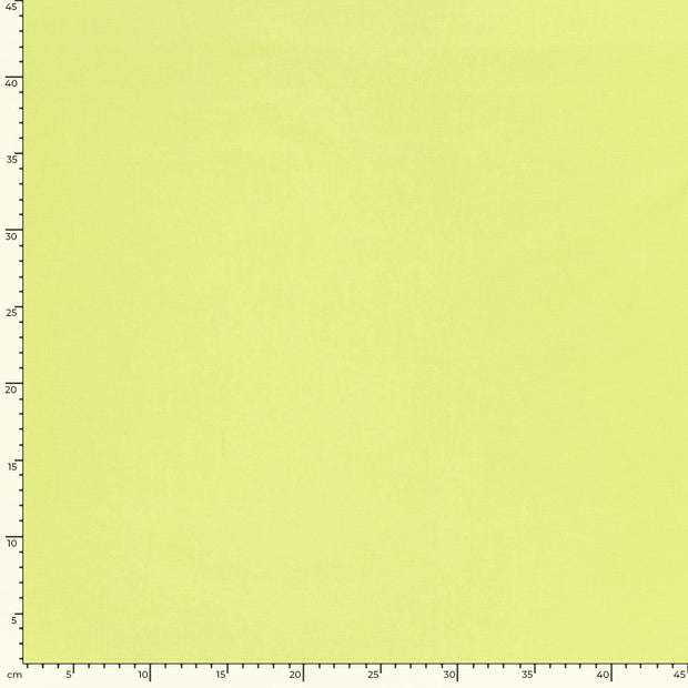 Cretonne Premium tissu Unicolore Vert Citron