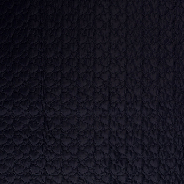 Stepped Lining fabric Navy slightly shiny 