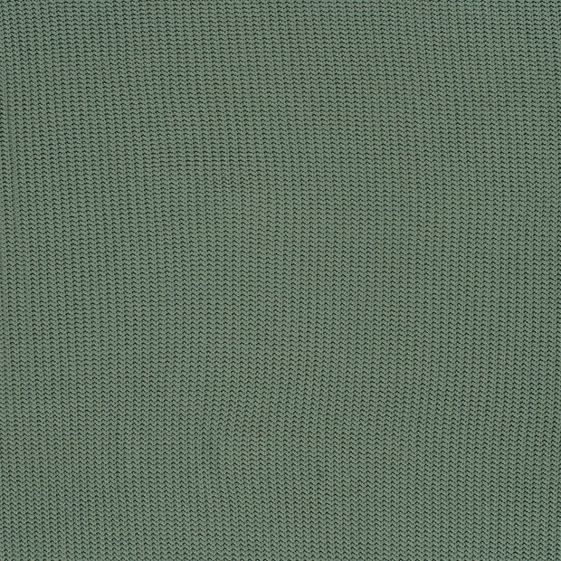 Heavy Knit fabrik Altes Grün matt
