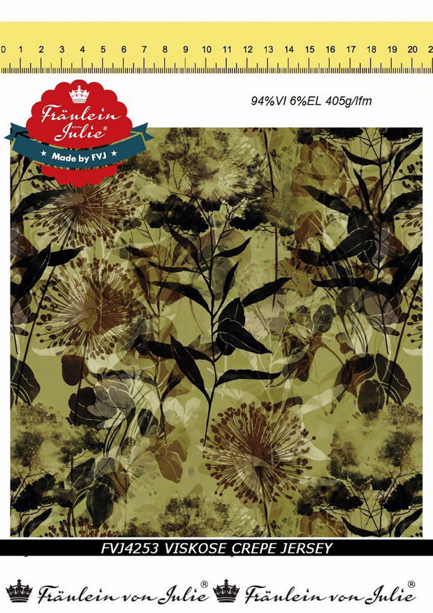 Viscose Crêpe Jersey fabrik  