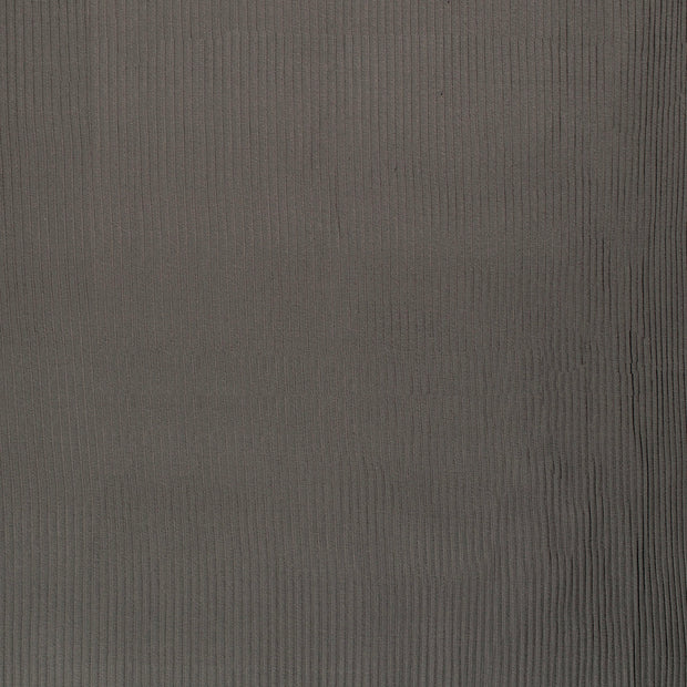 Rib Jersey fabric Dark Grey matte 