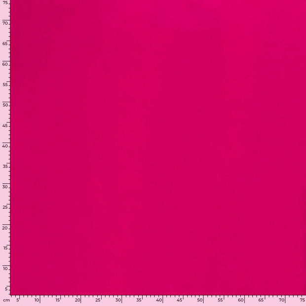 Algodón Popelina tela Unicolor Fucsia