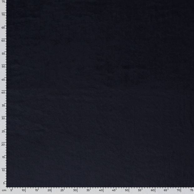 Velvet fabric Unicolour Navy