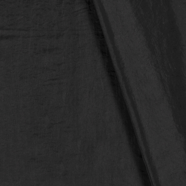 Taffeta fabric Unicolour crushed