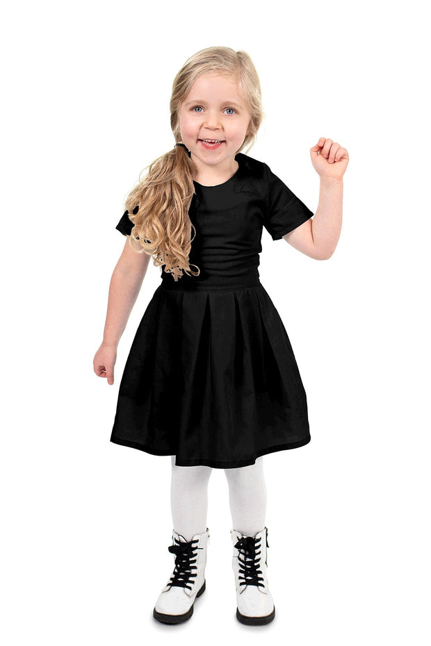 Cotton Poplin fabric Unicolour Black