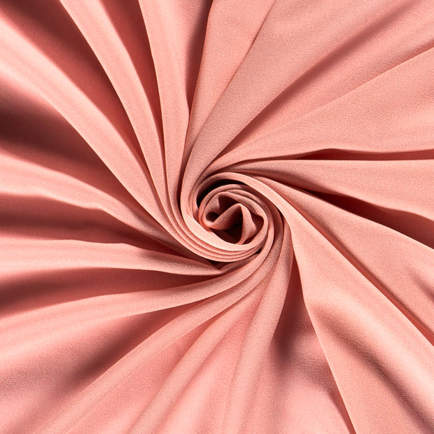 Crêpe Georgette fabric Unicolour Light Pink