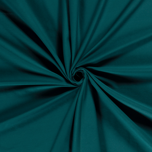 Cotton Jersey fabric Petrol 