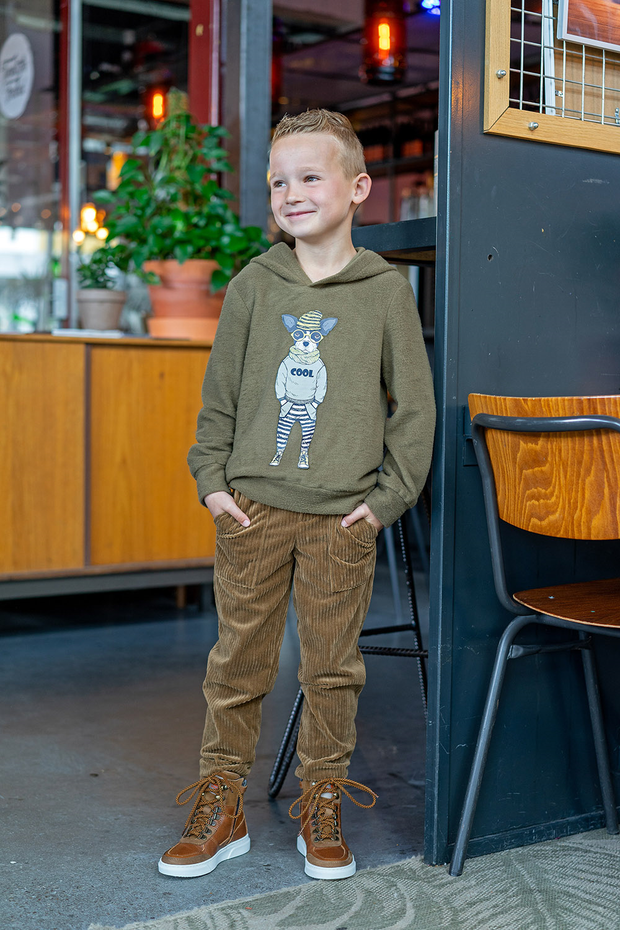 Corduroy 4.5w fabric Unicolour Taupe Grey
