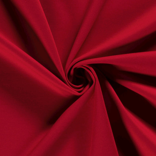 Punta di Roma fabric Unicolour Red