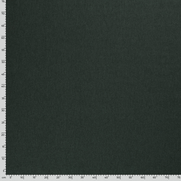 Linen Look fabric Unicolour Dark Green