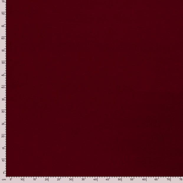 Viscose Jersey fabrik Uni Weinrot