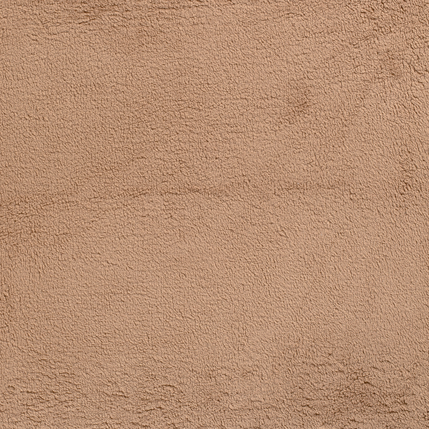 Sherpa Fleece fabric Nutmeg soft 