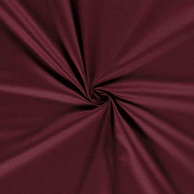 Twill Stretch fabric Bordeaux pre-washed 