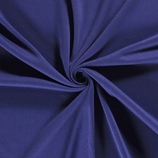Jogging fabric Cobalt brushed 