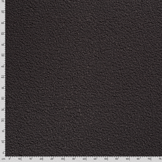 Bouclé fabric Unicolour Dark Grey