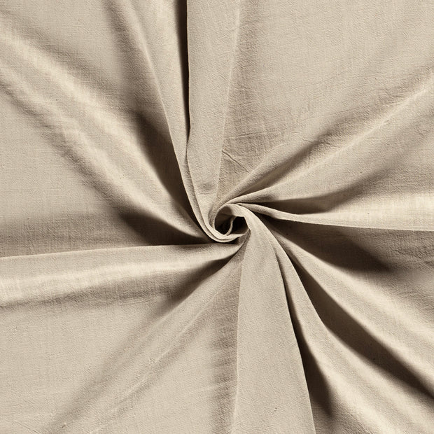 Ramie Lin tissu Gris clair délavé 