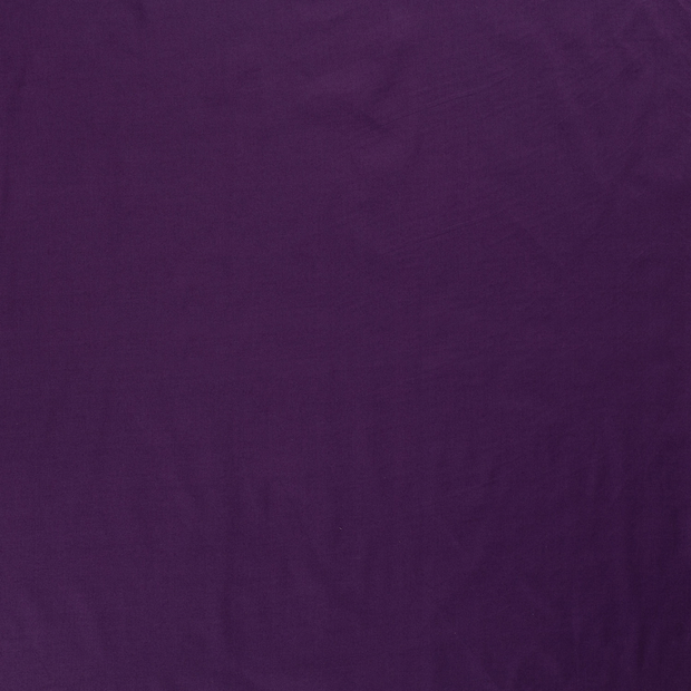 Voile fabrik Aubergine halb transparent 