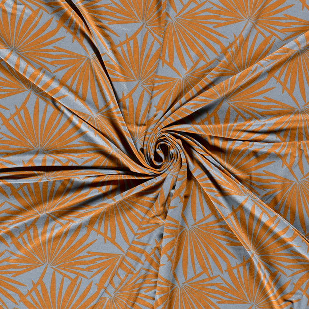 Viscose Jersey fabric Oker printed 