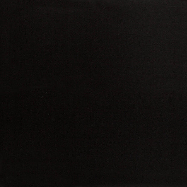 Satin Duchesse tissu Noir soyeux