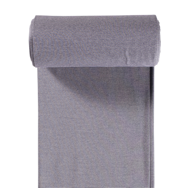 Cuff Material Yarn Dyed fabric Navy 