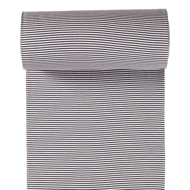 Cuff Material Yarn Dyed fabric Navy 