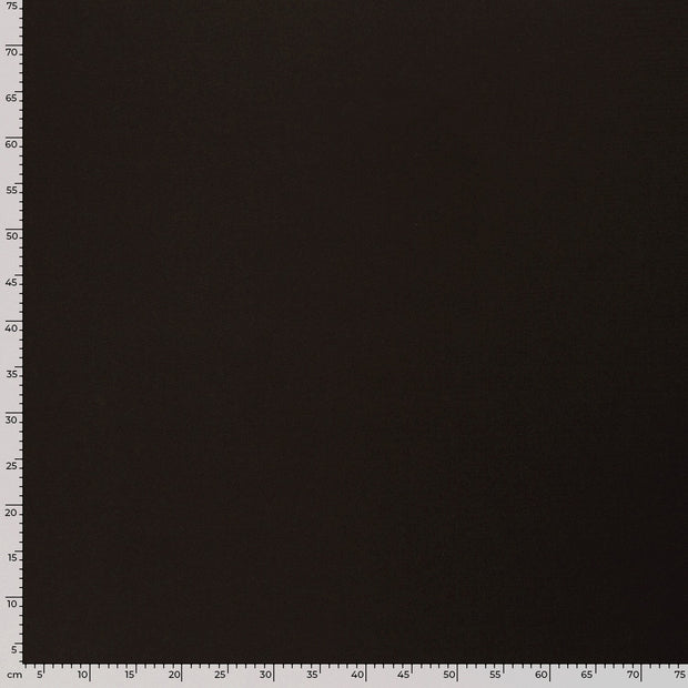 Punta di Roma fabric Unicolour Dark Brown