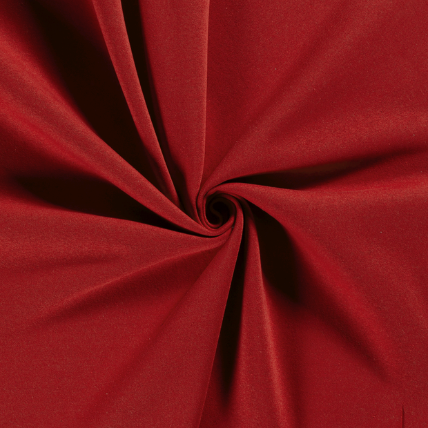 Jogging fabric Red recycled 