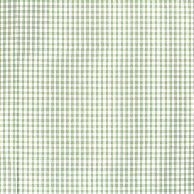 Algodón Popelina Yarn Dyed tela Menta mate 