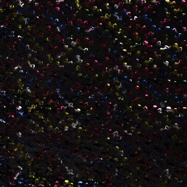 Terciopelo tela Negro rasa 