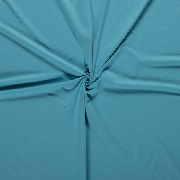 French Terry fabric Turquoise 