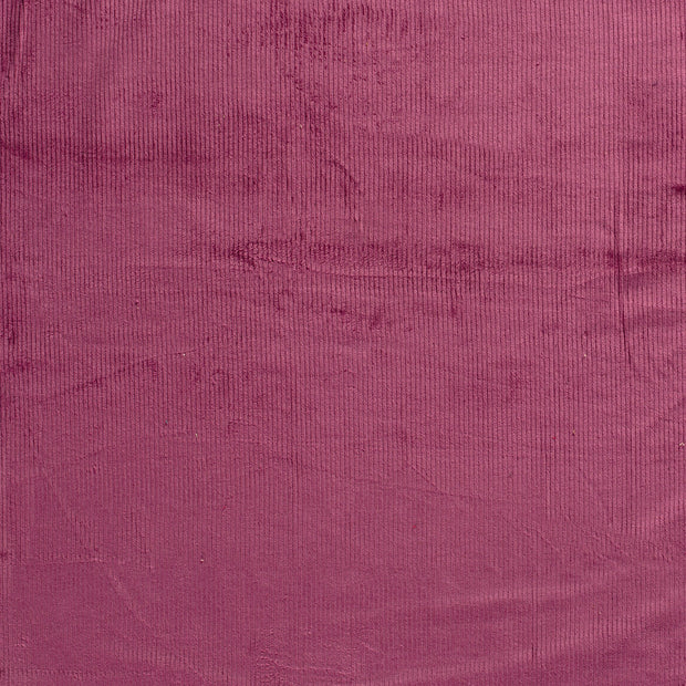 Jumbo Cord Stretch 6w fabric Magenta matte
