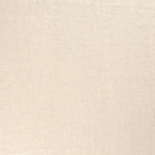 Pur Lin tissu Ivory mat 