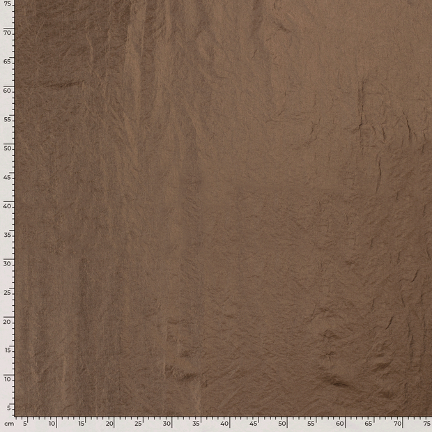 Taffeta fabric Unicolour Brown Taupe
