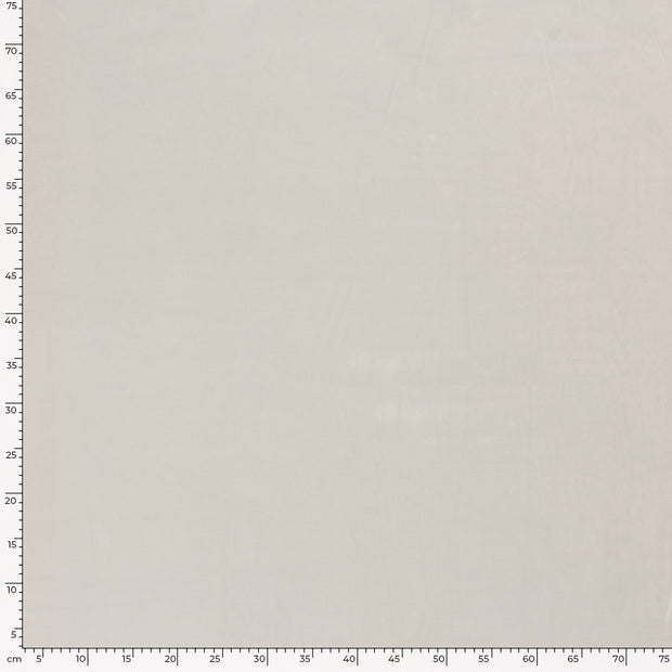 Satin Stretch fabric Unicolour Off White