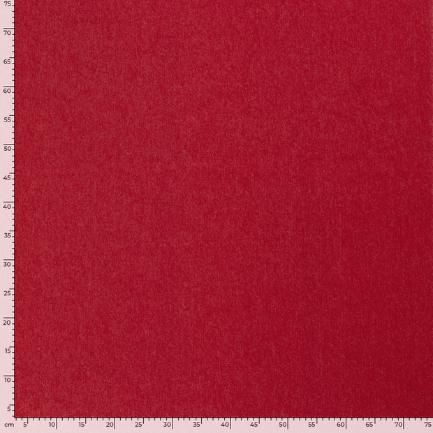 Jeans Stretch fabrik Uni Rot