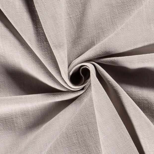 Ramie Linen fabric Unicolour Light Grey