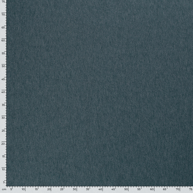 Denim Stretch fabric Unicolour Petrol