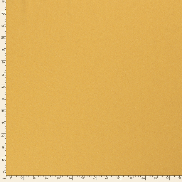 Jogging fabric Unicolour Oker