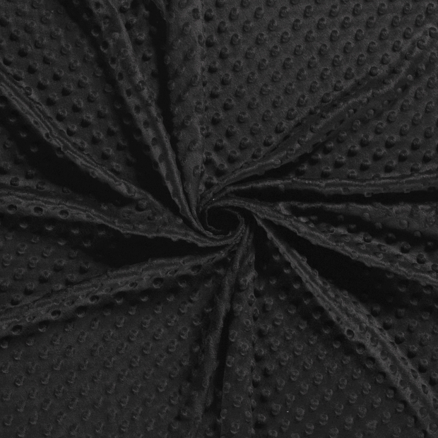 Minky fabric Black 